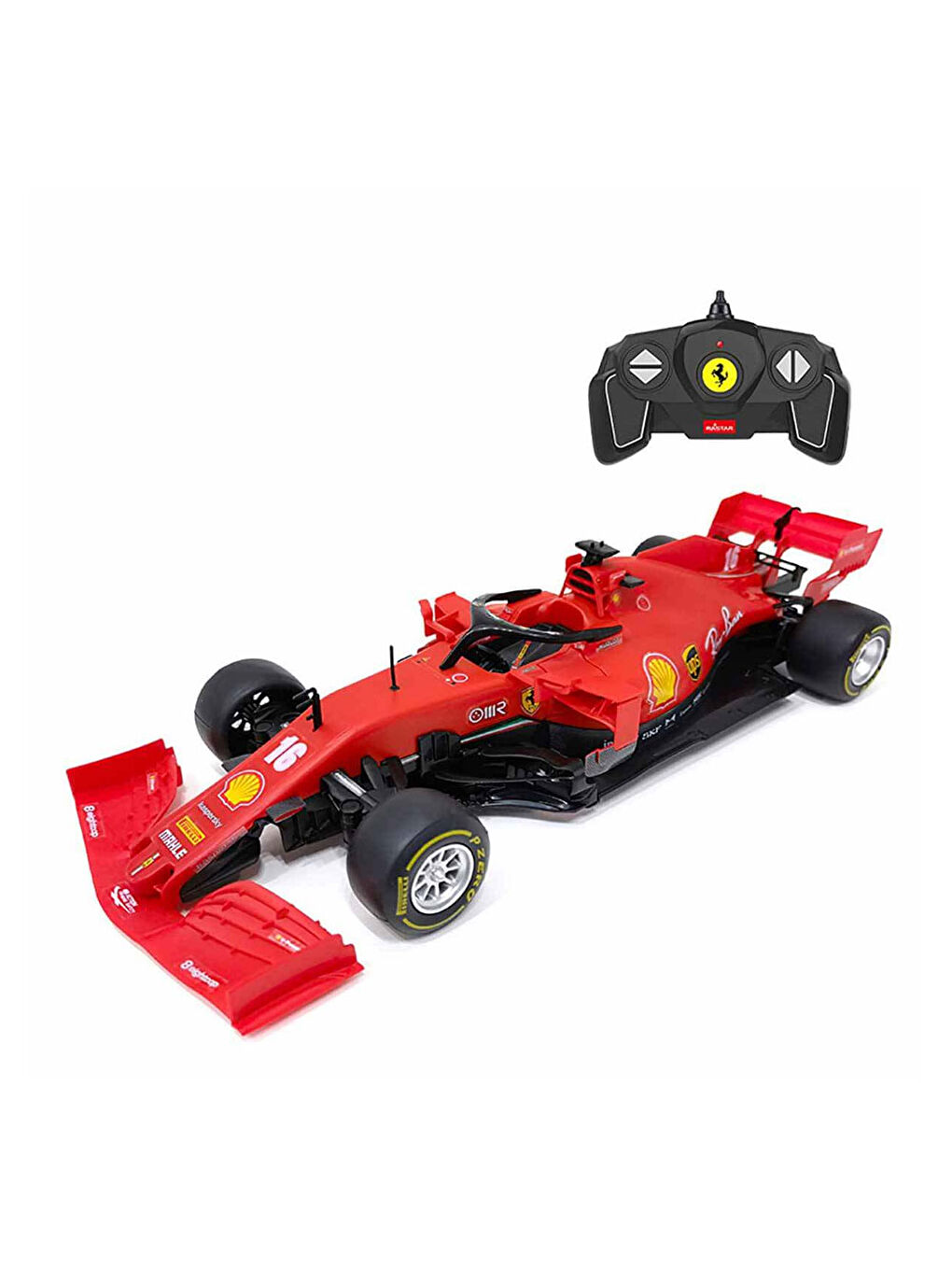 Rastar Renksiz 1:16 Ferrari SF1000 Uzaktan Kumandalı Model Araç Montaj Kiti S02031961 - 4