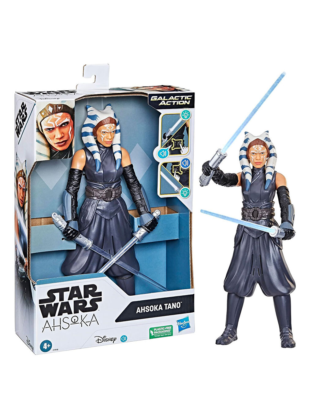 STAR WARS Renksiz Ahsoka Tano İnteraktif Figür F7918