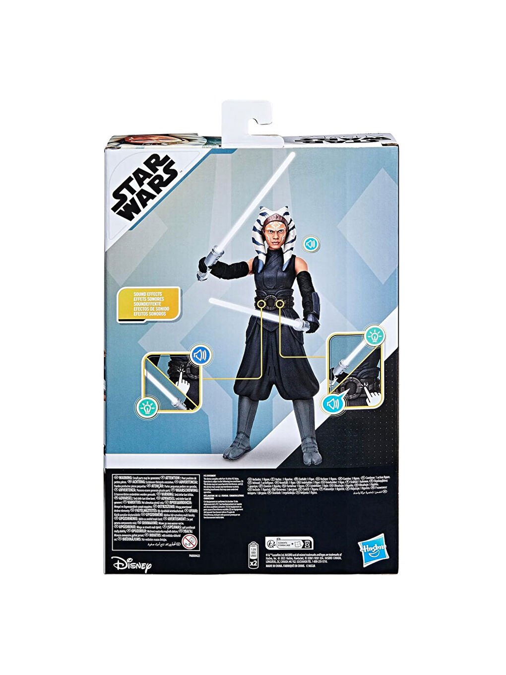 STAR WARS Renksiz Ahsoka Tano İnteraktif Figür F7918 - 1