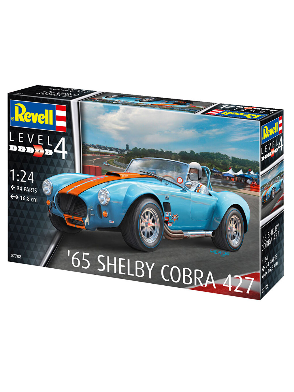 Model Kit Araba 65 Shelby Cobra 427 07708-3
