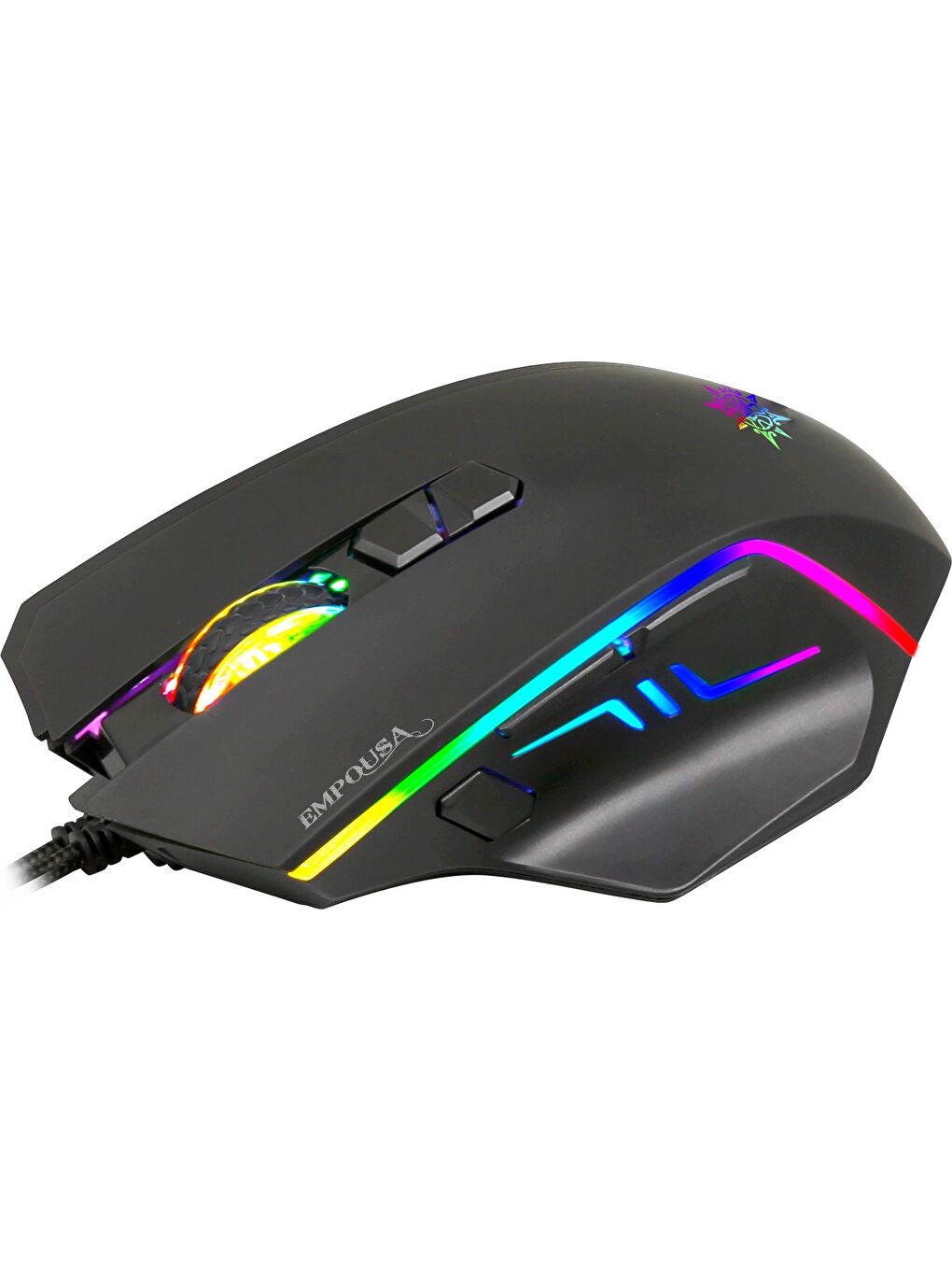 Inca Siyah IMG-344 Rgb 6 LED 7200DPI 8d Macro Keys Professional Gamıng Mouse - 3