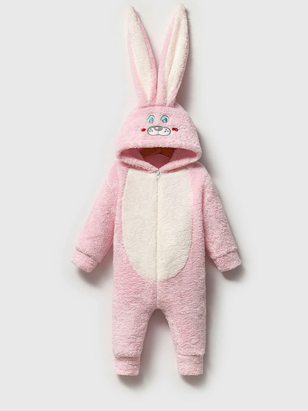 Welsoft Kız Çocuk Pembe Desenli Kışlık  Uyku Tulumu 1–6 Yaş