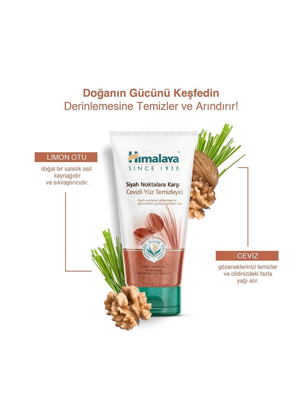 Since 1930 Siyah Noktalara Karşı Yüz Temizleme Jeli 150 ml ve Yüz Peelingi 75 ml-3