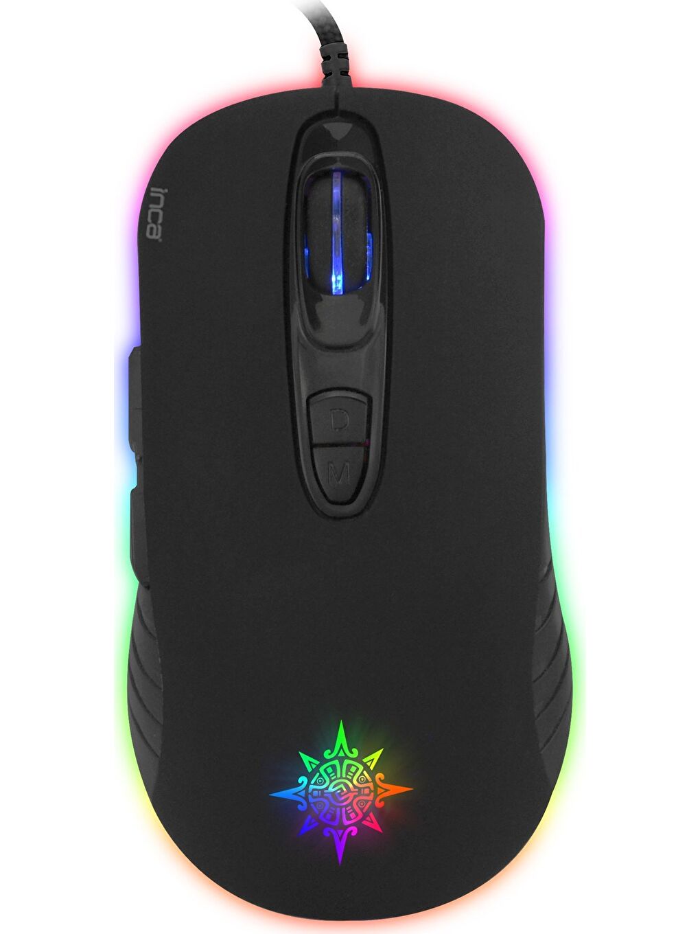 Inca Siyah Phaldor IMG-348 RGB Macro Keys Oyuncu Gaming Mouse - 1