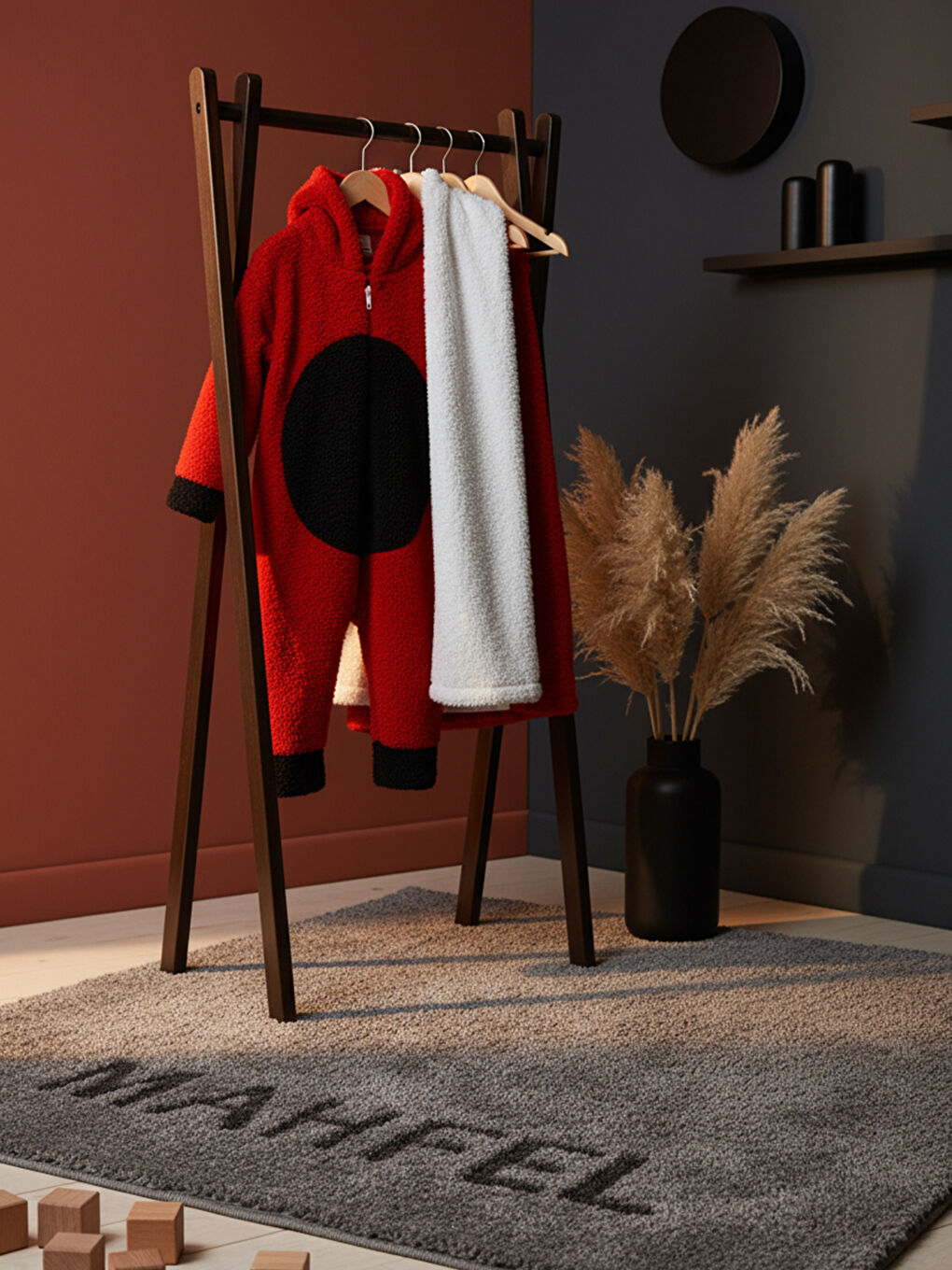 Kırmızı Welsoft Uğur B. Desenli Kışlık  Uyku Tulumu 1–6 Yaş-3