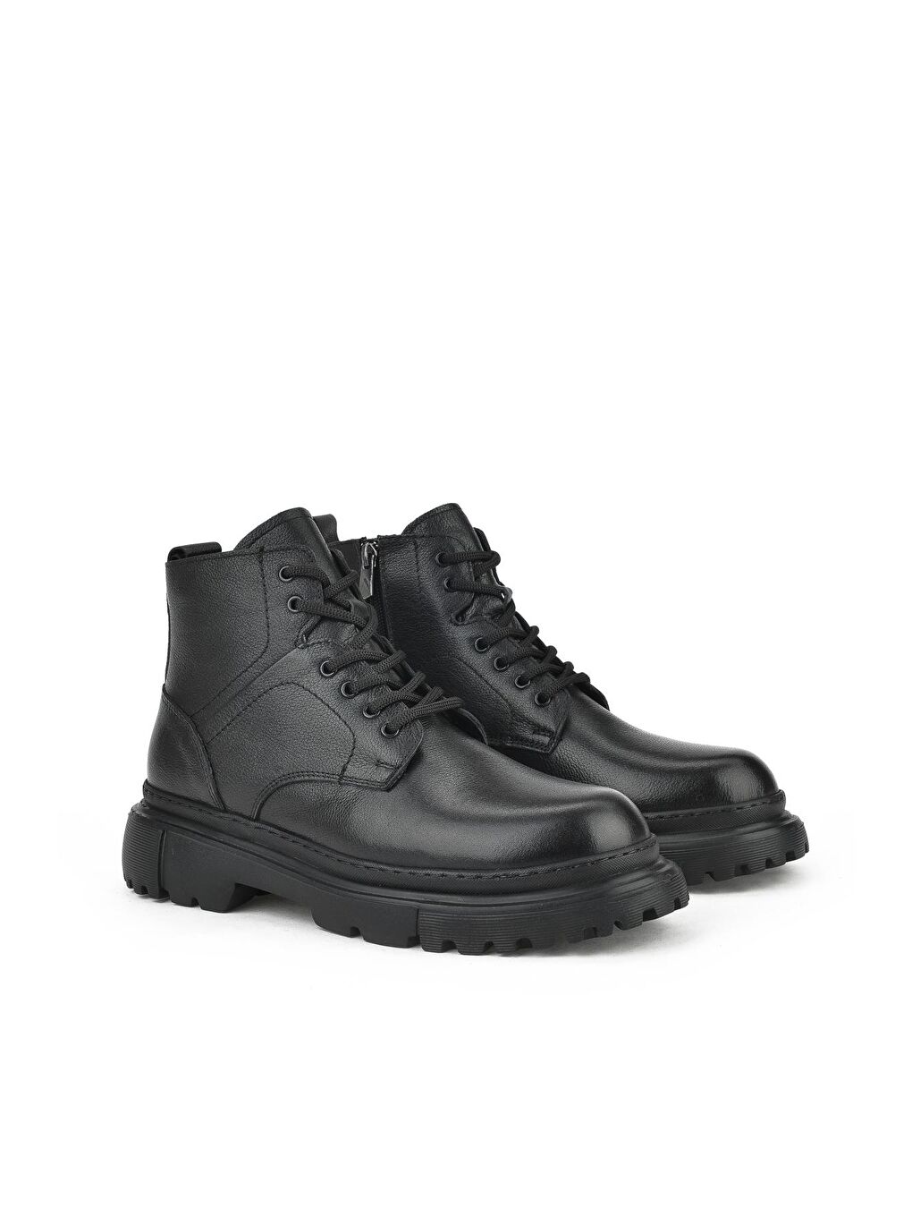 Erkek Hakiki Deri Bot 1331025Z880 Siyah-1