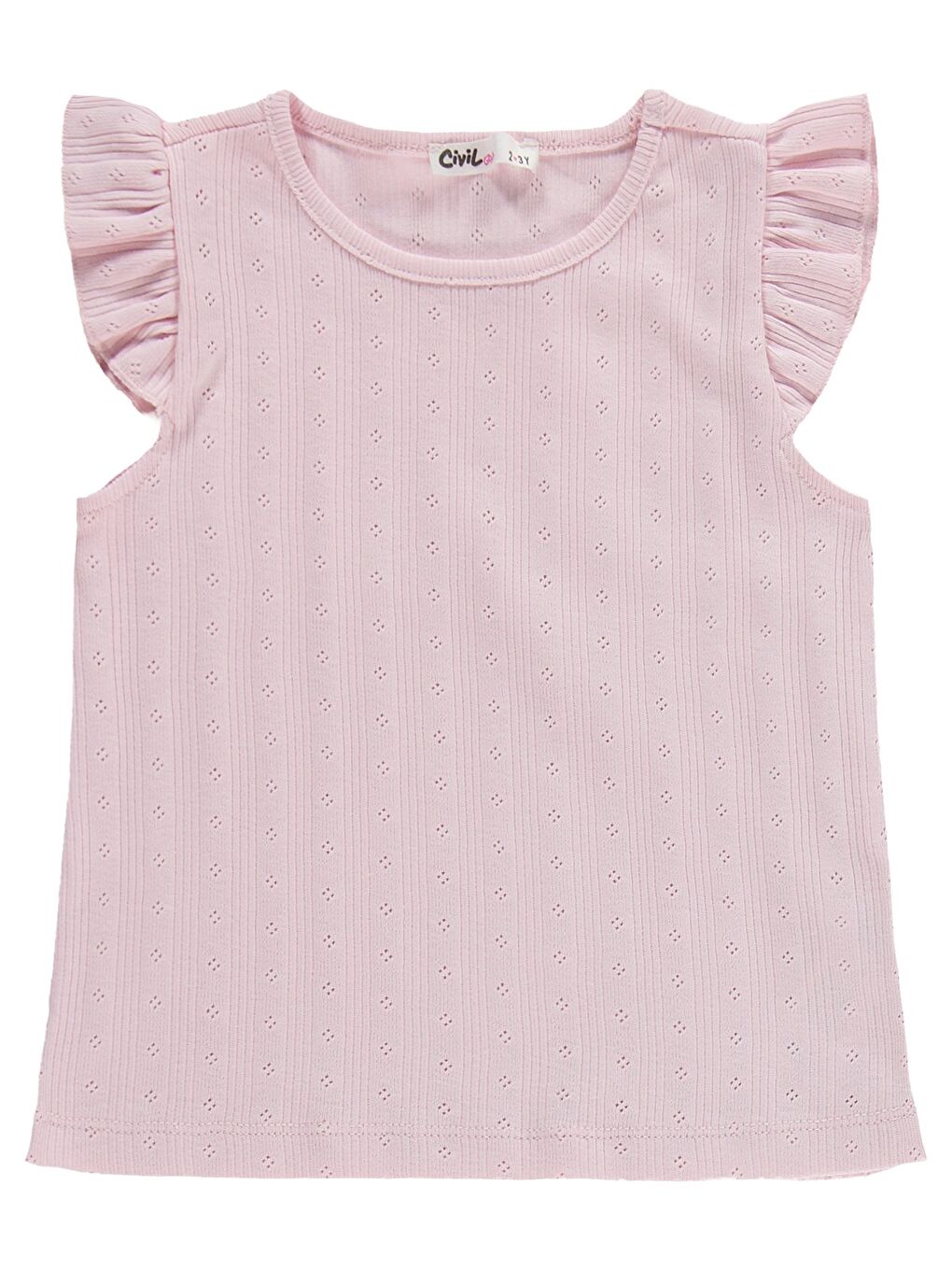 Girls Kaprili 2-5 Yaş Pijama Takımı - Pembe-2