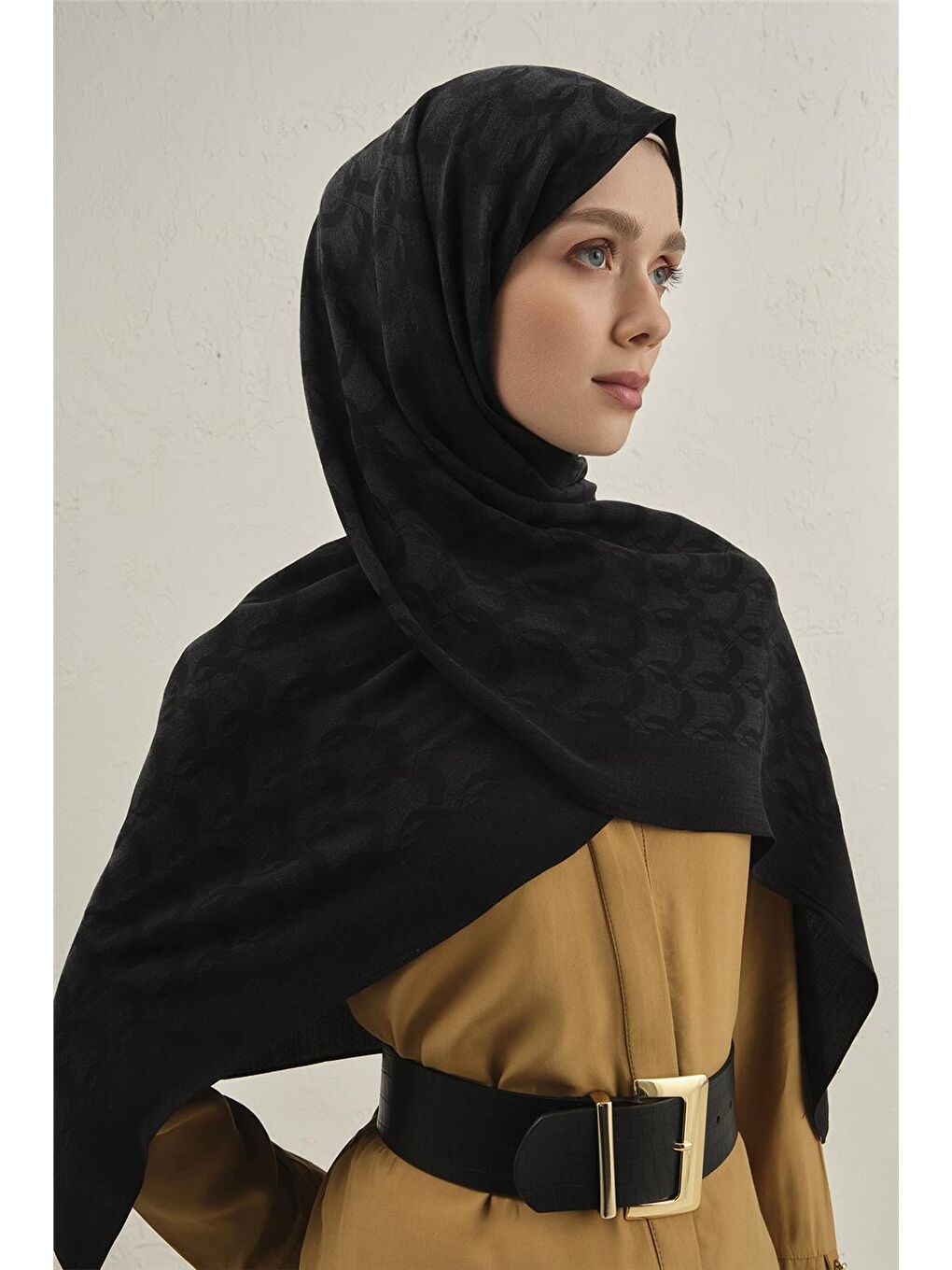 Siyah Cool Şal 1 01-1