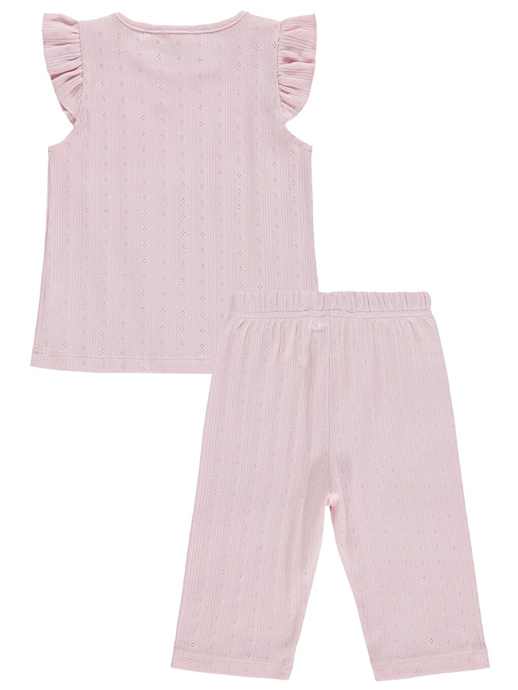 Girls Kaprili 2-5 Yaş Pijama Takımı - Pembe-3