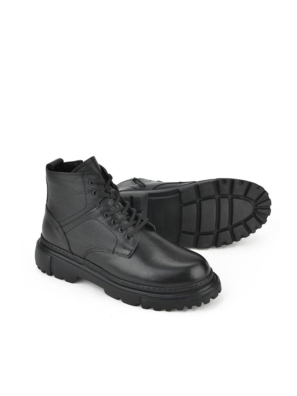 Erkek Hakiki Deri Bot 1331025Z880 Siyah-3