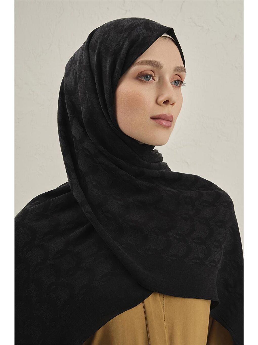 Siyah Cool Şal 1 01-3