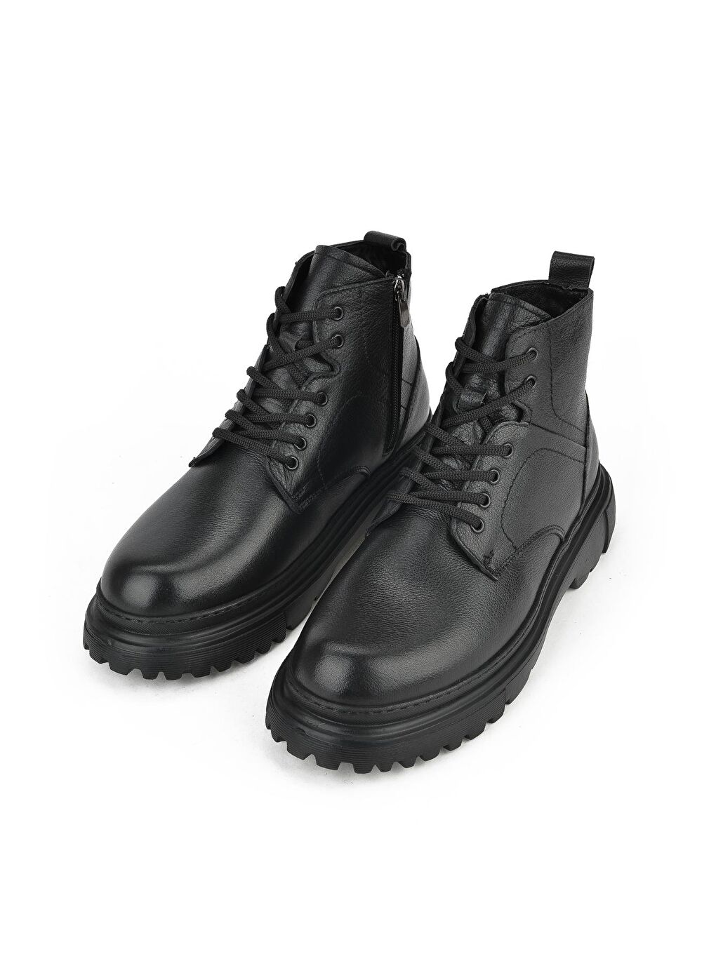 Erkek Hakiki Deri Bot 1331025Z880 Siyah-4