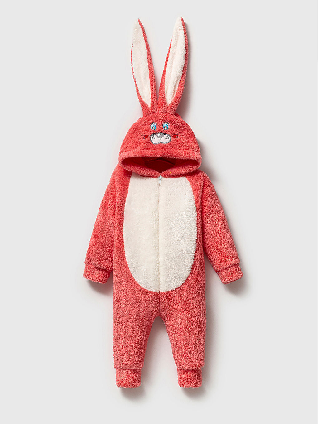 Welsoft Kırmızı Kız Çocuk Desenli Kışlık  Uyku Tulumu 1–6 Yaş