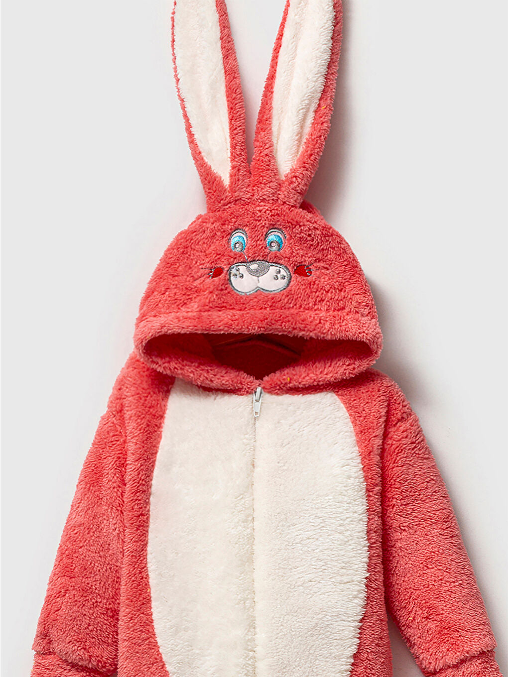 Welsoft Kırmızı Kız Çocuk Desenli Kışlık  Uyku Tulumu 1–6 Yaş-2