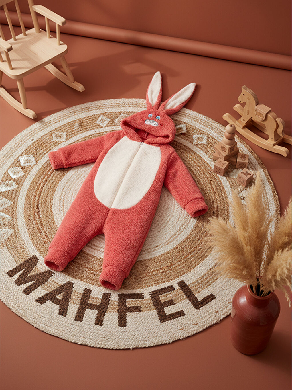 Welsoft Kırmızı Kız Çocuk Desenli Kışlık  Uyku Tulumu 1–6 Yaş-6