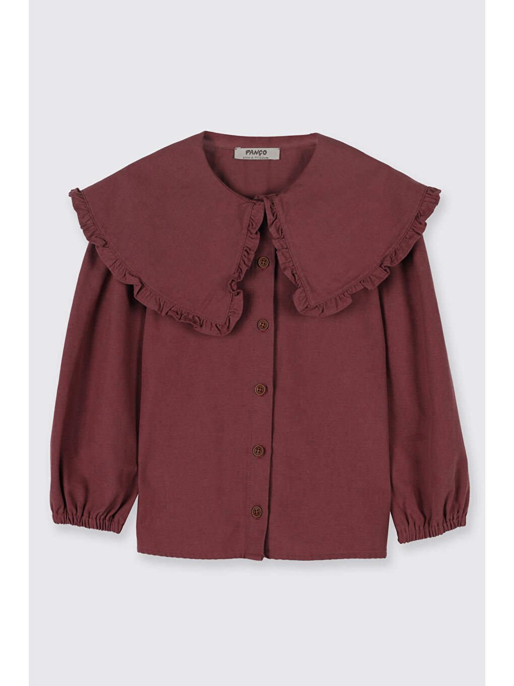 Pembe Kız Çocuk Gül Gömlek-2