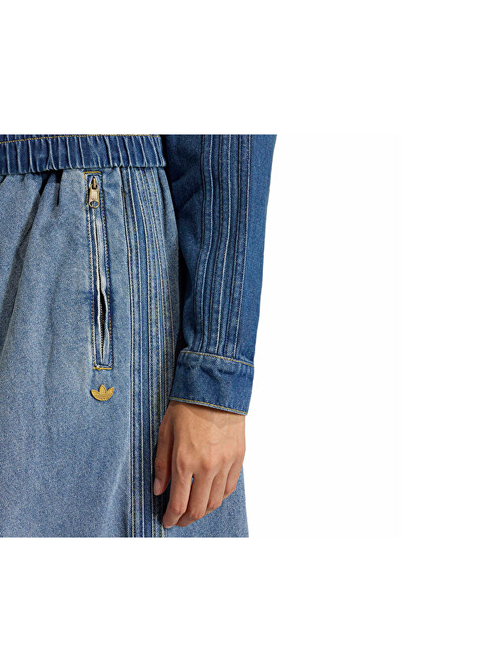 P Ess Denim Tp Kadın Günlük Pantolon Ke1071 Mavi-2