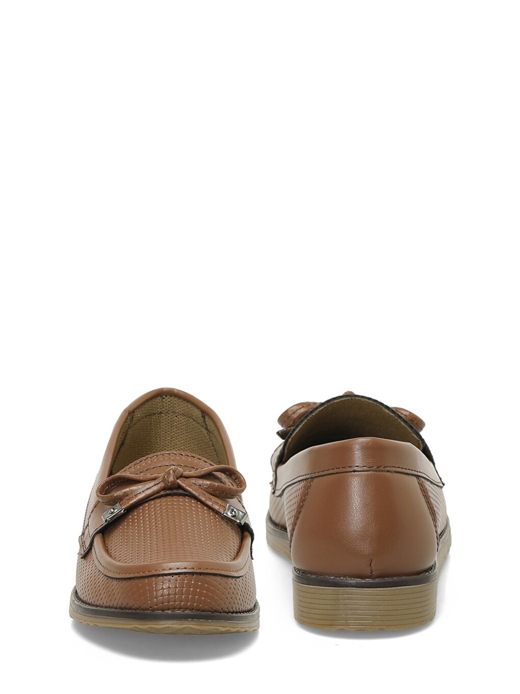 Kahverengi 162529.Z5FX Taba Kadın Loafer-4