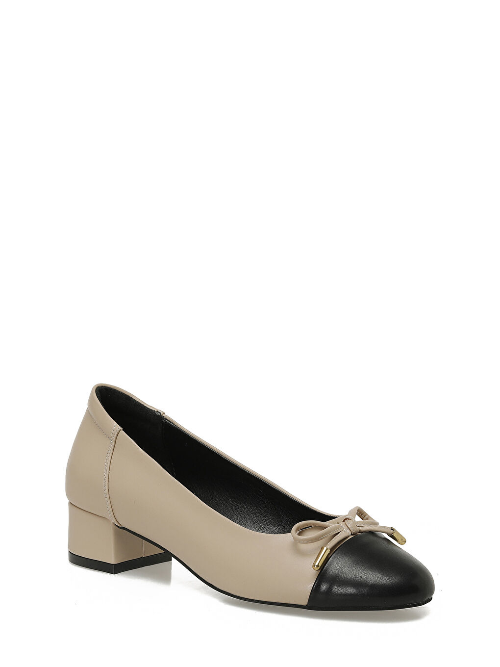 326037.Z 5PR Bej Kadın Topuklu Ayakkabı-1