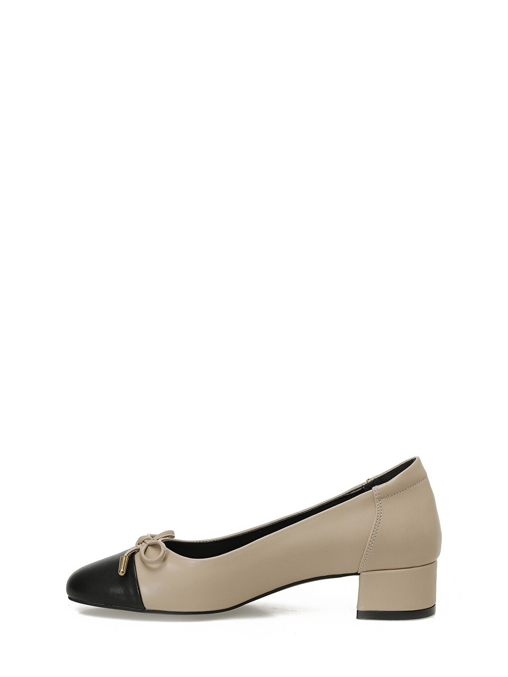 326037.Z 5PR Bej Kadın Topuklu Ayakkabı-2