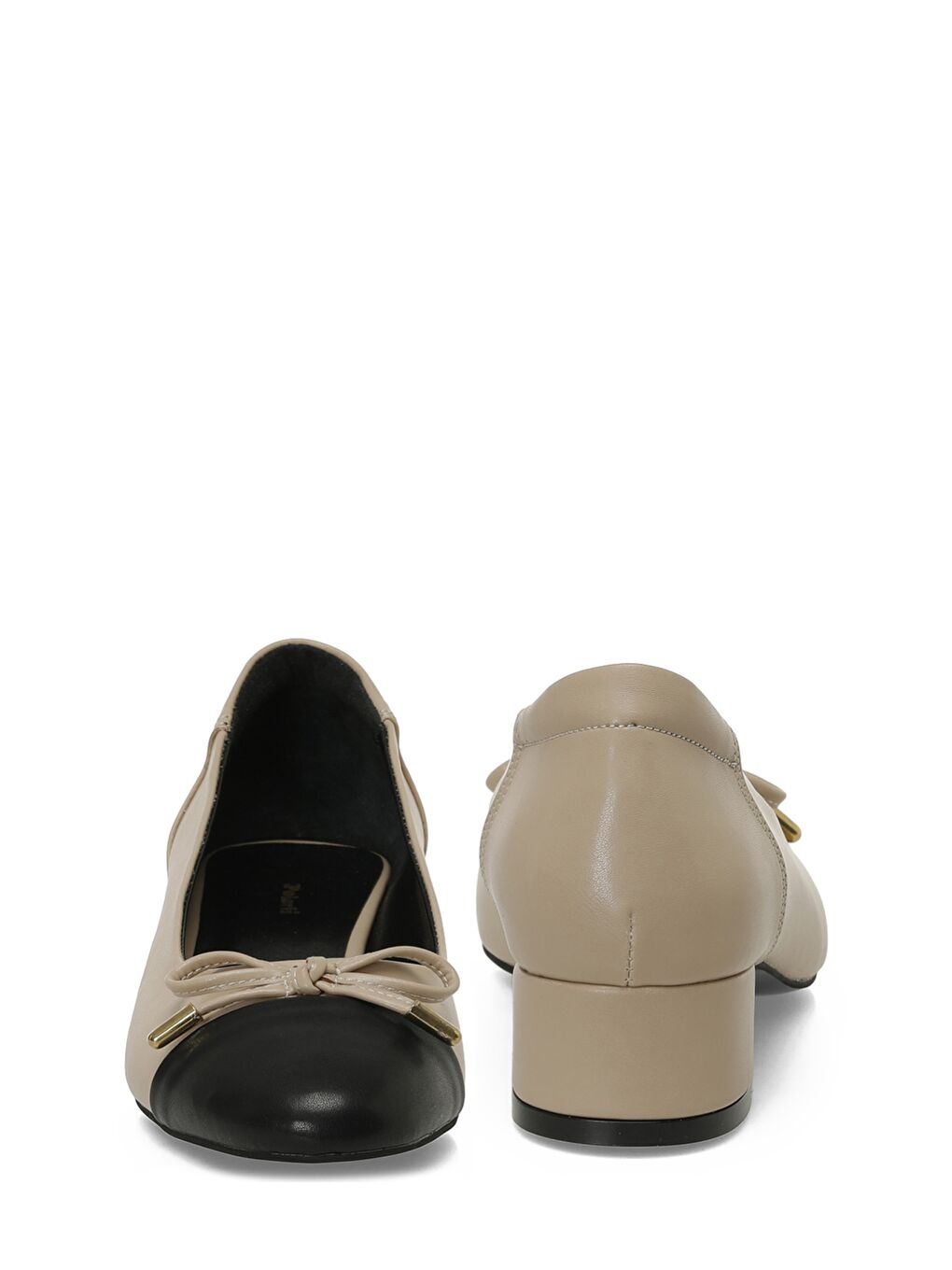 326037.Z 5PR Bej Kadın Topuklu Ayakkabı-4