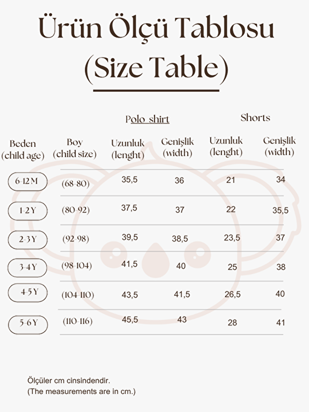 Ekru Zeytin Nakışlı Polo Yaka Şortlu Takım-2