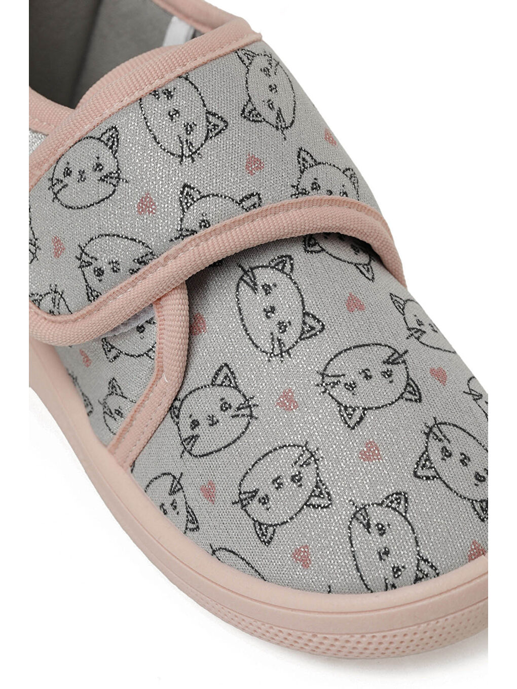 Gri KEDDY.P5PR GRI Kız Çocuk Panduf-6