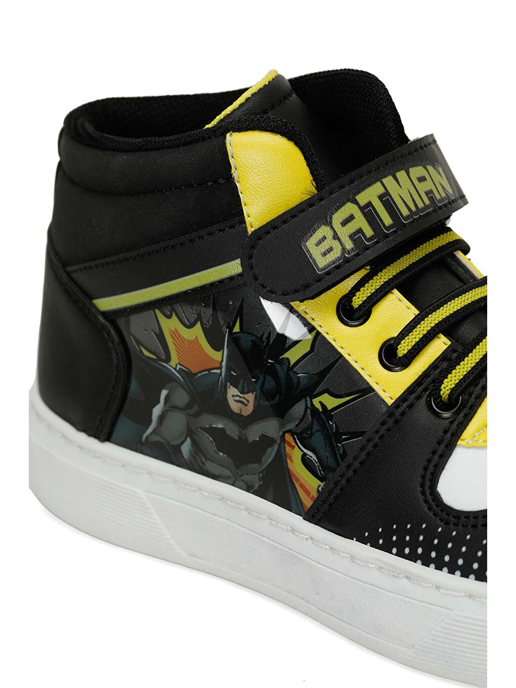 Batman Siyah AGNI.F4PR Siyah Erkek Çocuk High Sneaker - 6