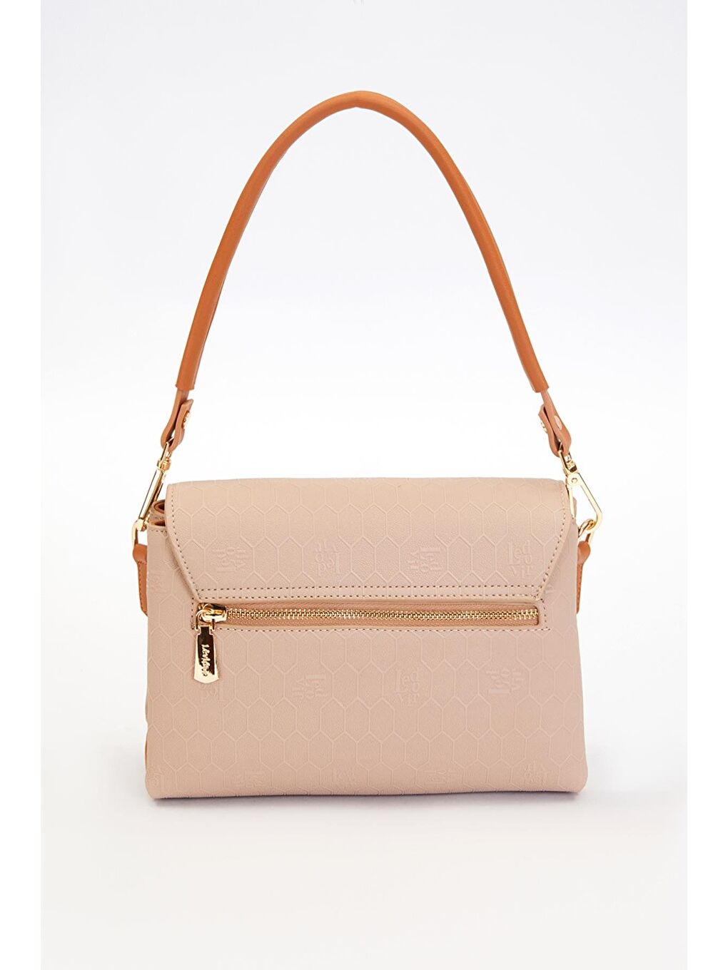 Bej Vizon Kadın Omuz Çantası 930517-4