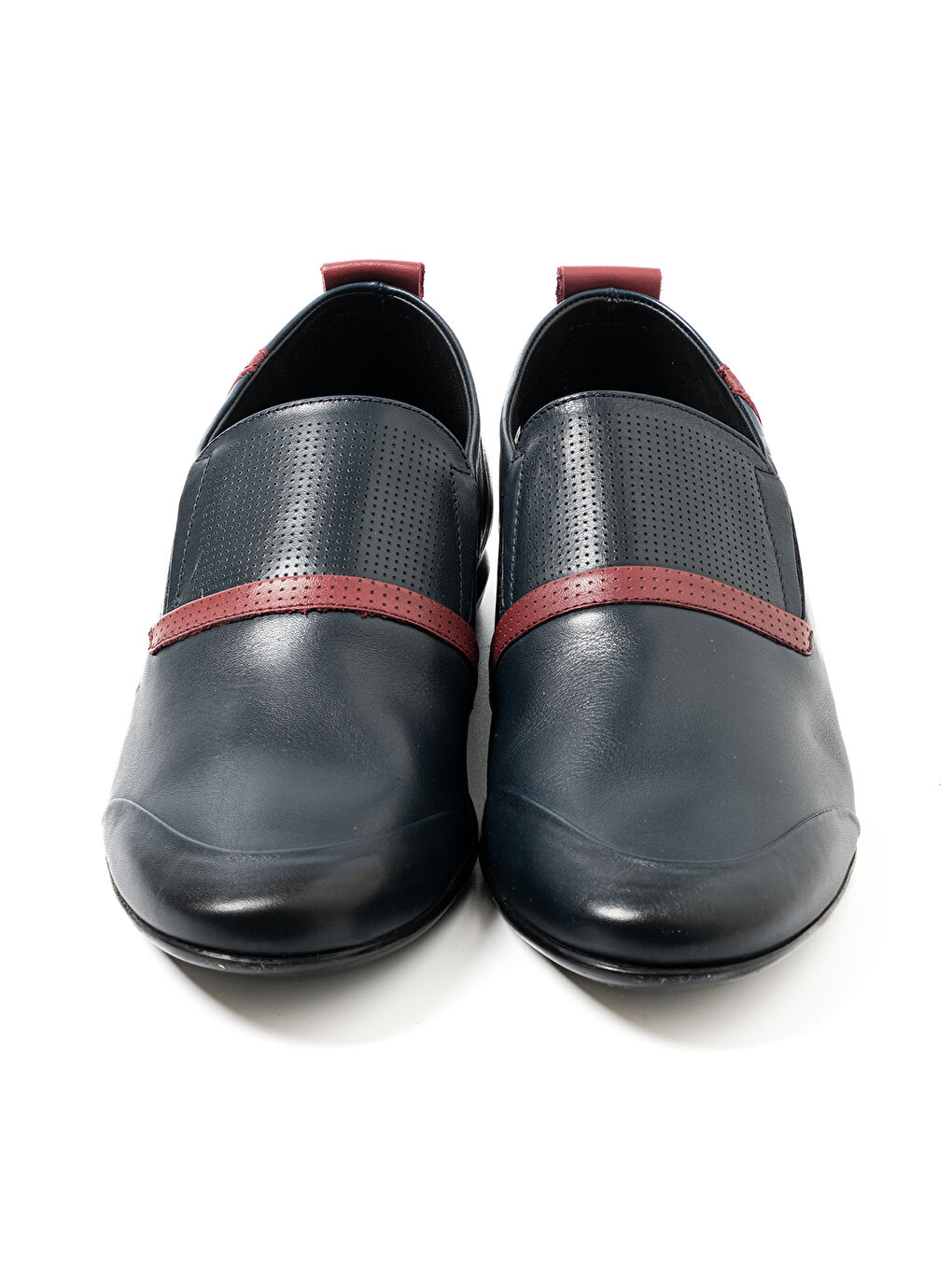 Siyah Erkek Klasik Ayakkabı OG-812 105-117 Lacivert DLP-Kırmızı Vespa-2
