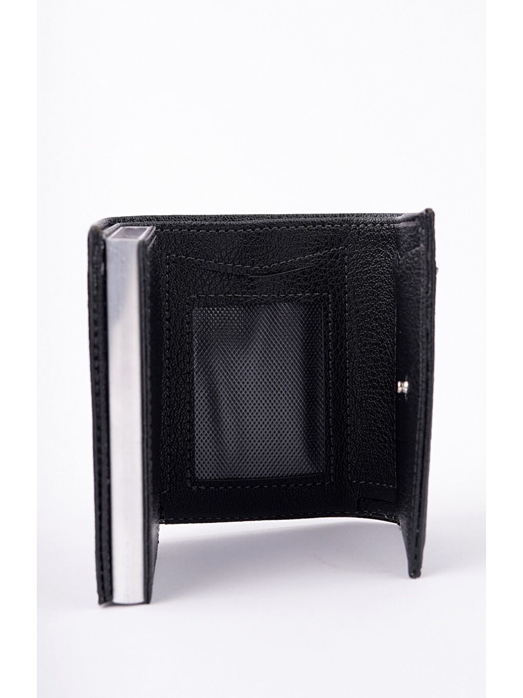 Siyah TOM Otomatik Mekanizmalı Kartlık Cüzdan-2