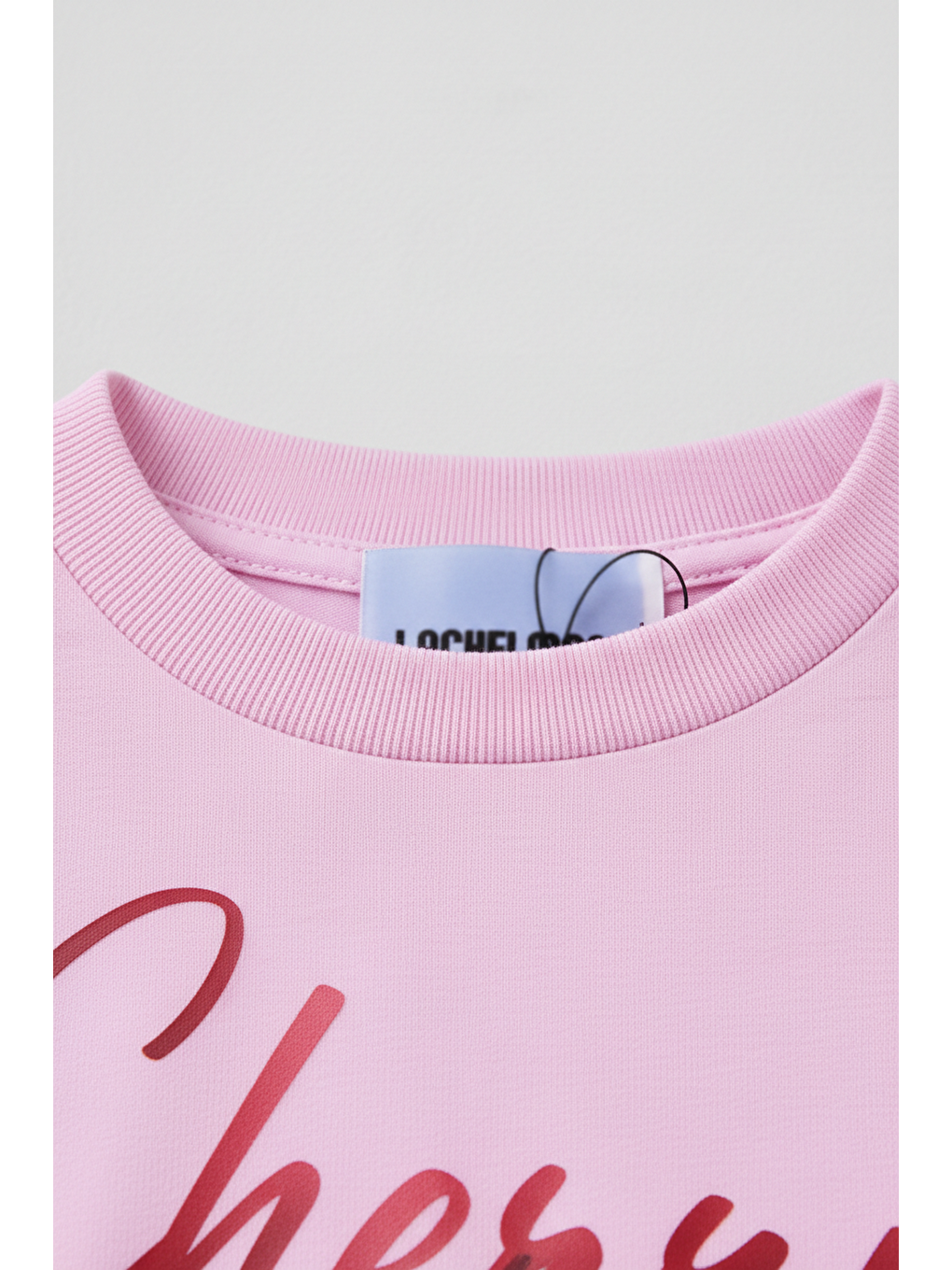 Kız Çocuk Pamuklu Pembe Kiraz Baskılı T-Shirt Şort Takım-2