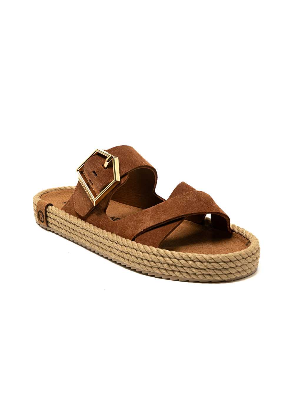 Kahverengi SEV12-00022 Sevilla Kadın Terlik Taba-1