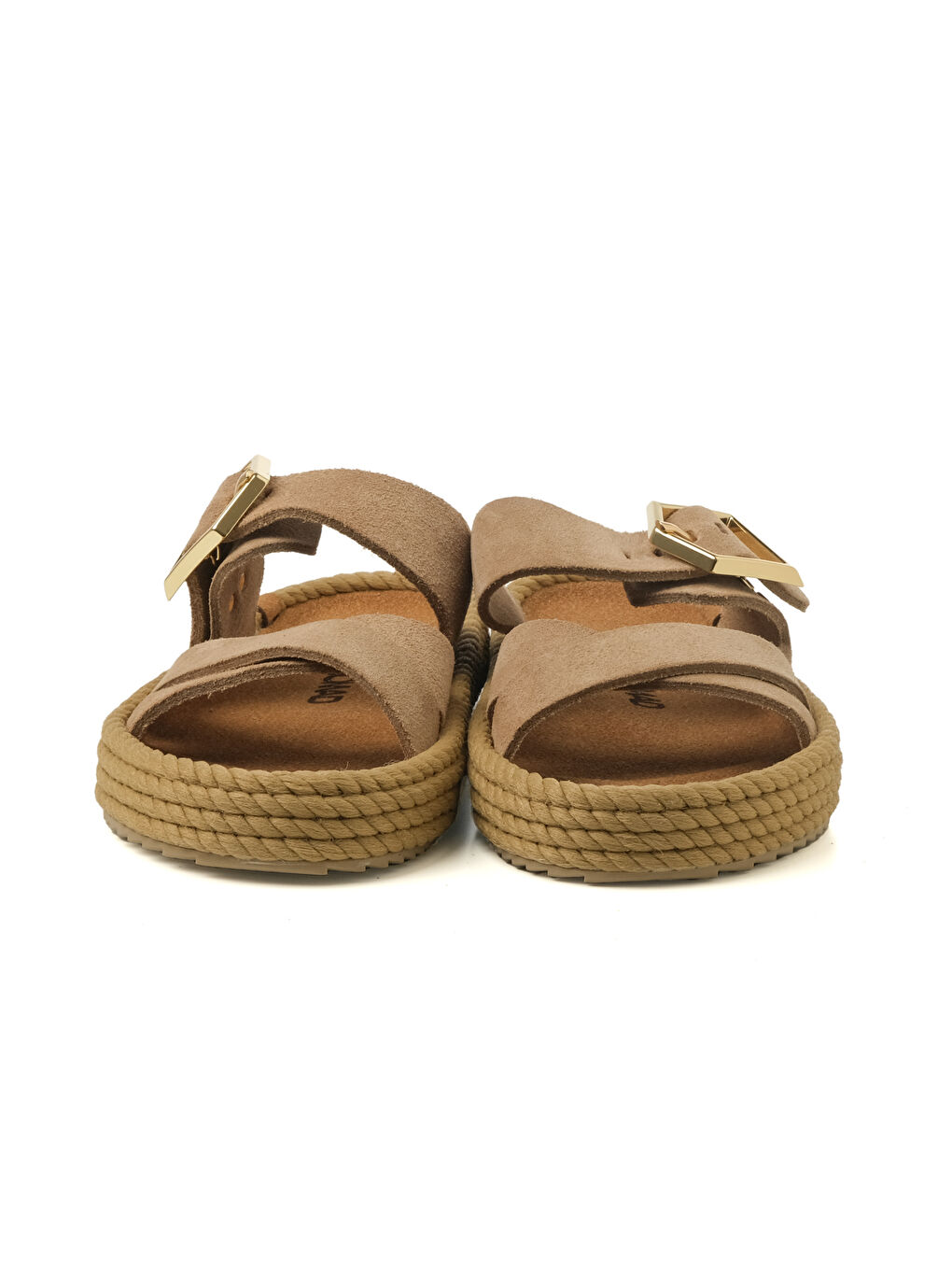 Kahverengi SEV12-00044 Sevilla Kadın Terlik Camel-1