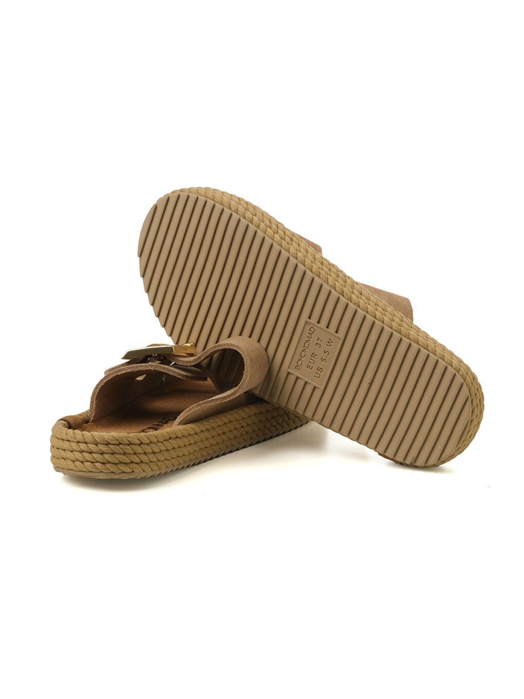 Kahverengi SEV12-00044 Sevilla Kadın Terlik Camel-4