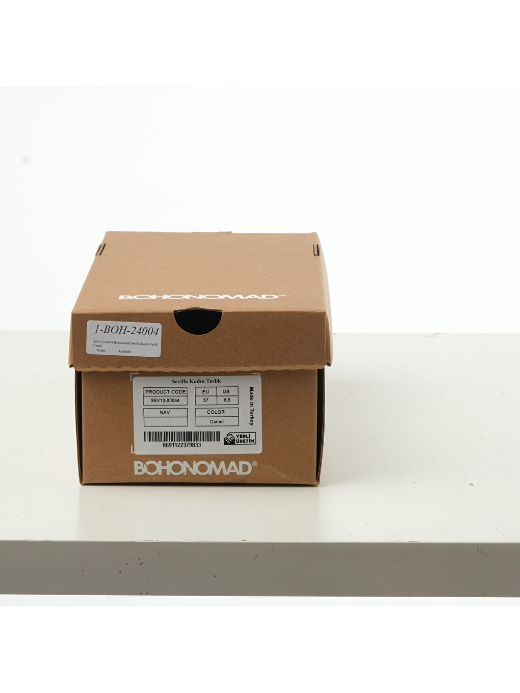 Kahverengi SEV12-00044 Sevilla Kadın Terlik Camel-5