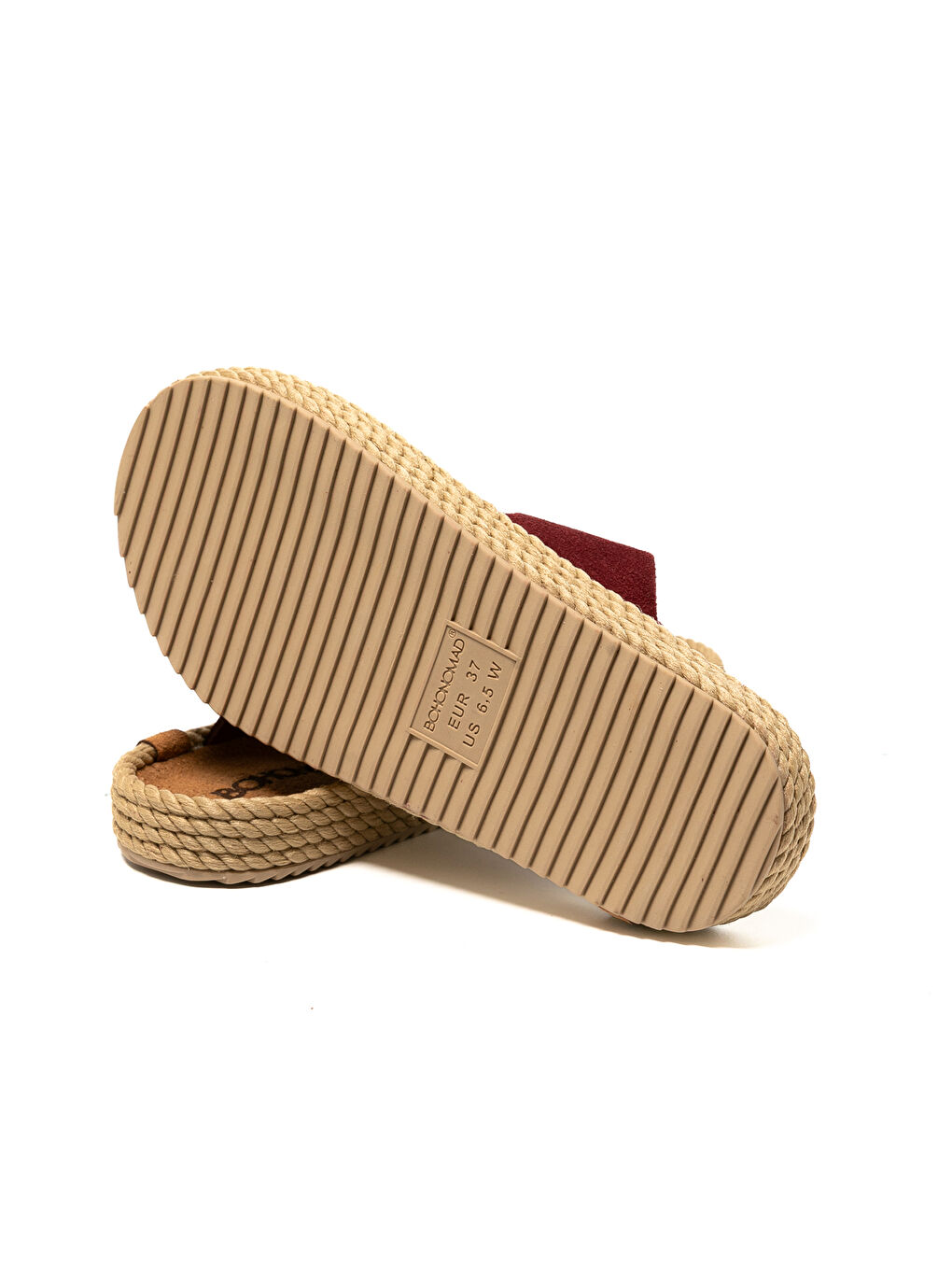 SYD12-00009 Sydney Kadın Terlik Bordo-5