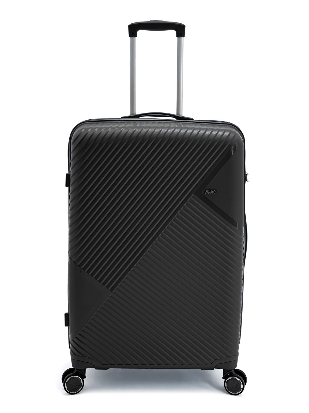 Siyah İthal Pp Elegance Valiz Seti-1