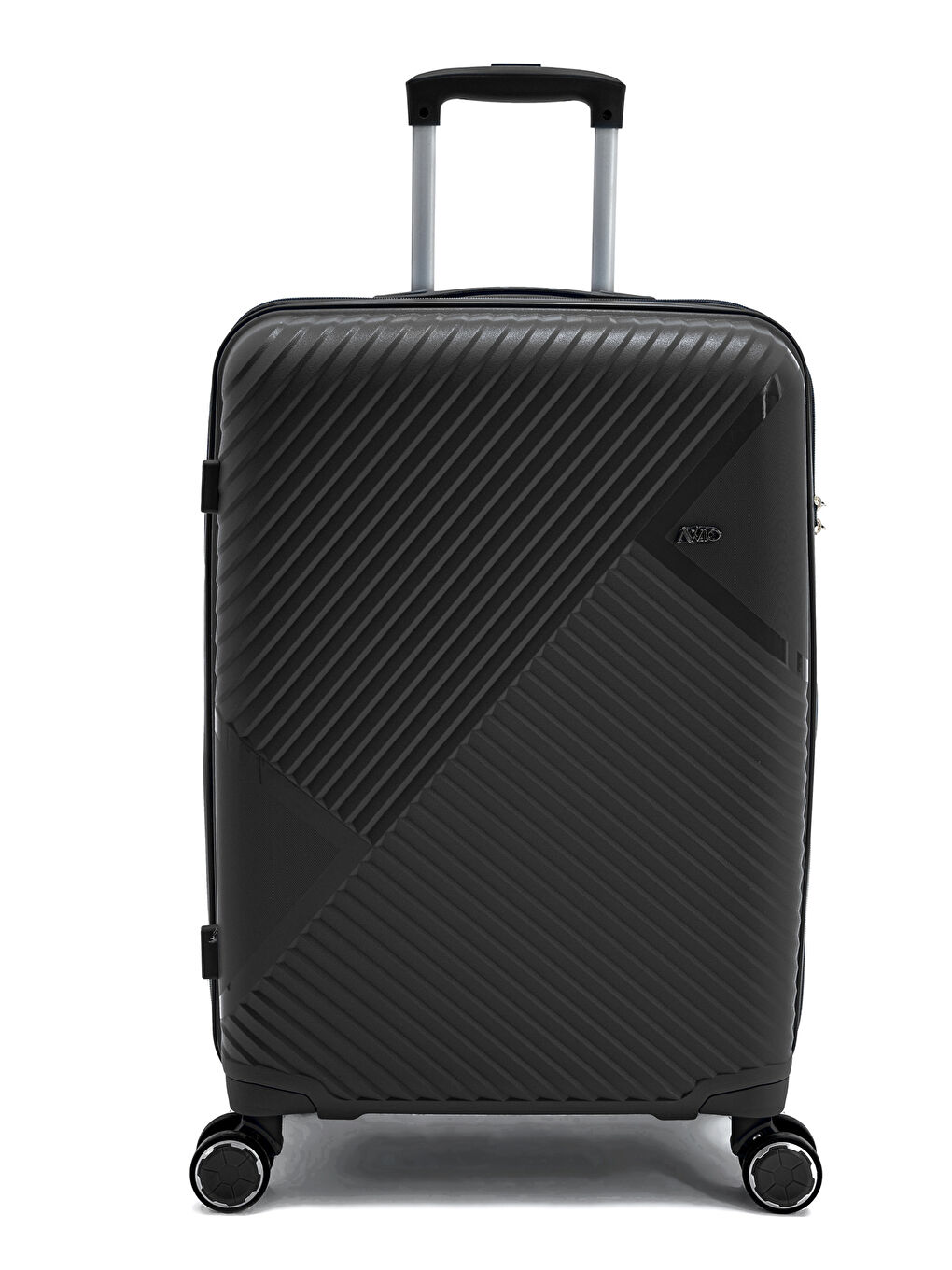 Siyah İthal Pp Elegance Valiz Seti-3