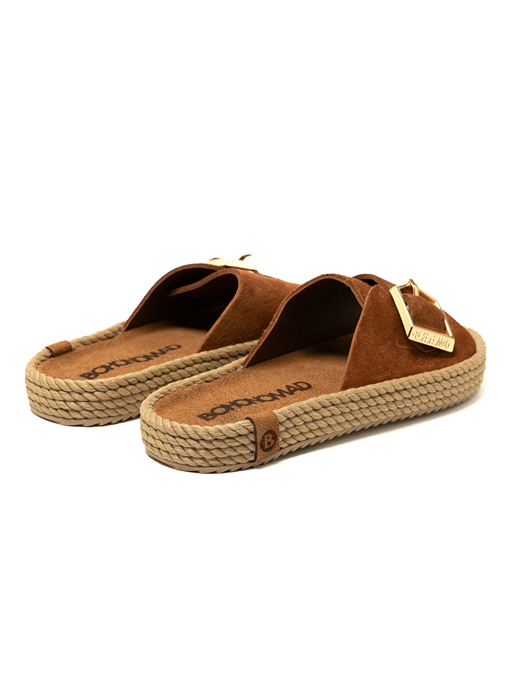 Kahverengi COR12-00022 Corsica Kadın Terlik Taba-4