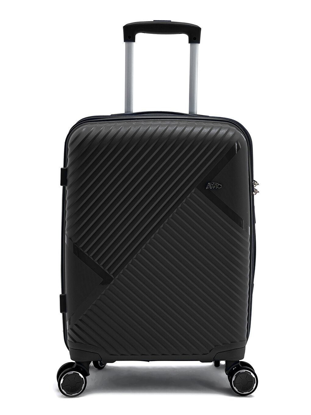 Siyah İthal Pp Elegance Valiz Seti-5