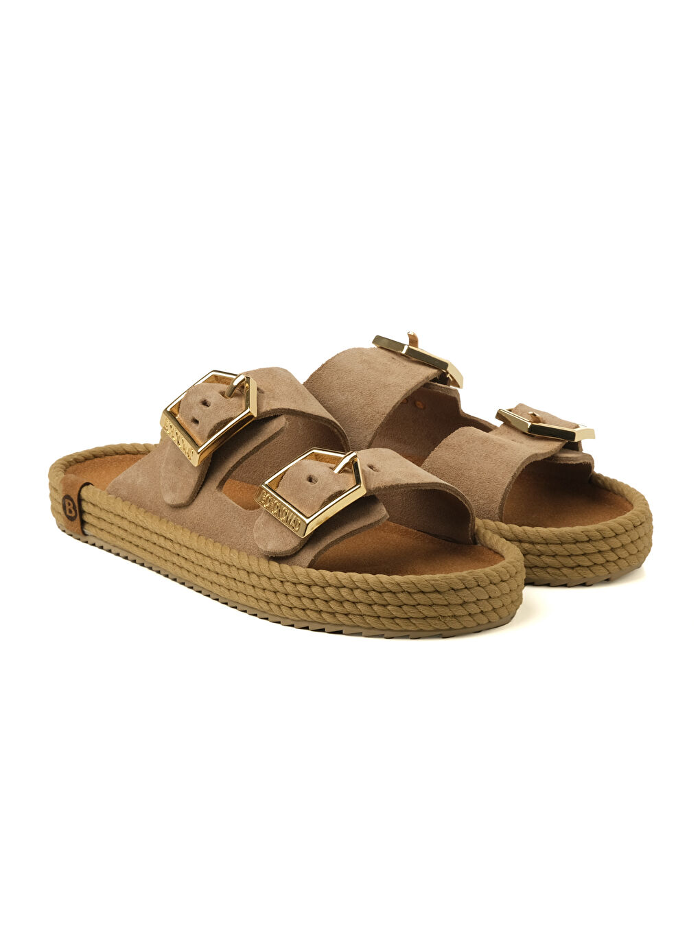 Kahverengi SYD12-00044 Sydney Kadın Terlik Camel-2