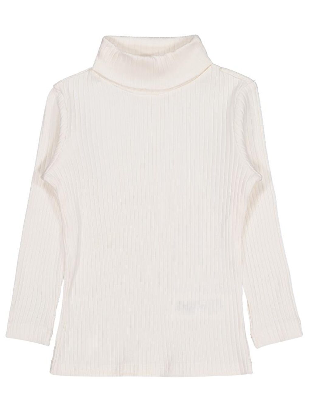 Ekru Girls Boğazlı 6-9 Yaş Sweatshirt-1