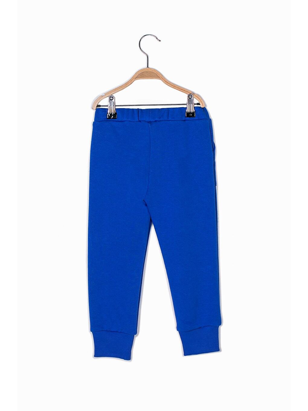 Mavi Unisex Çocuk Cepli Eşofman Altı-3