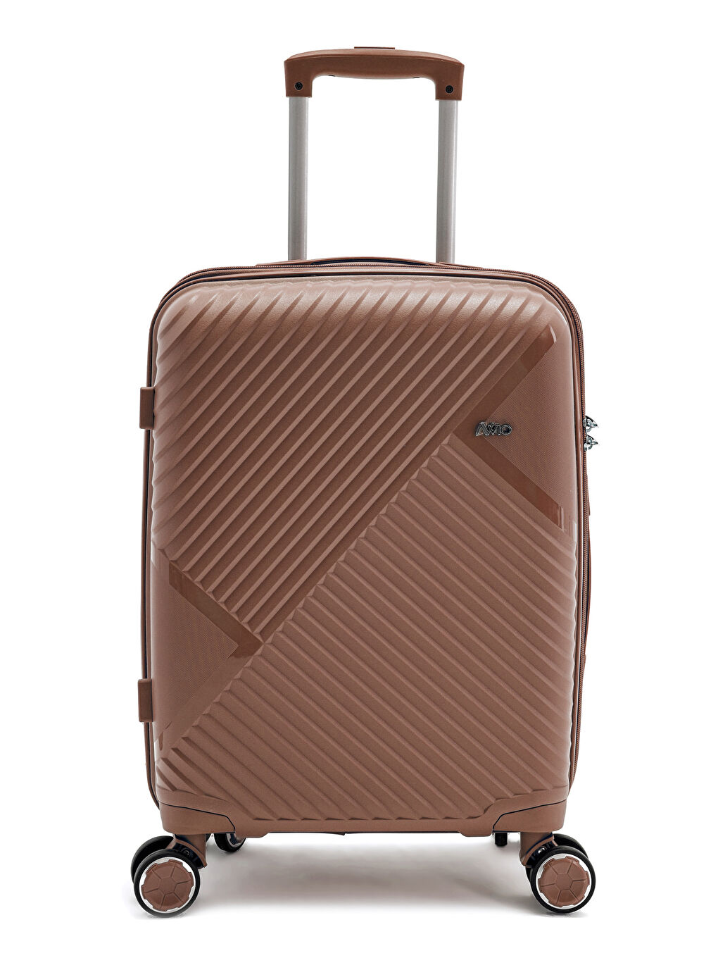 Pembe İthal Pp Elegance Valiz Seti-5