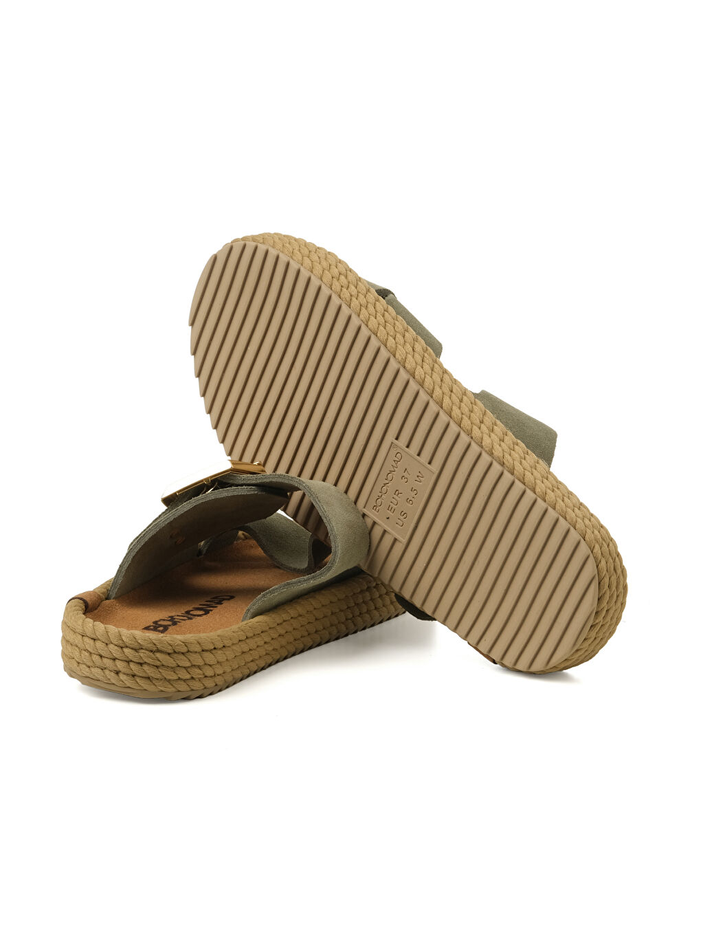 Yeşil SEV12-00065 Sevilla Kadın Terlik Çağla-4