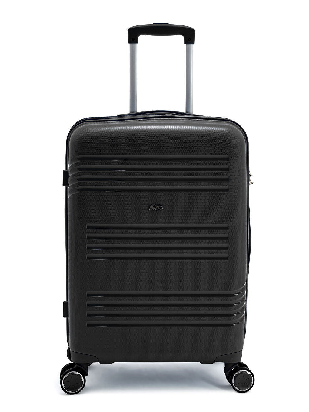 Siyah İthal Pp Urban Line Kabin Boy Valiz-1