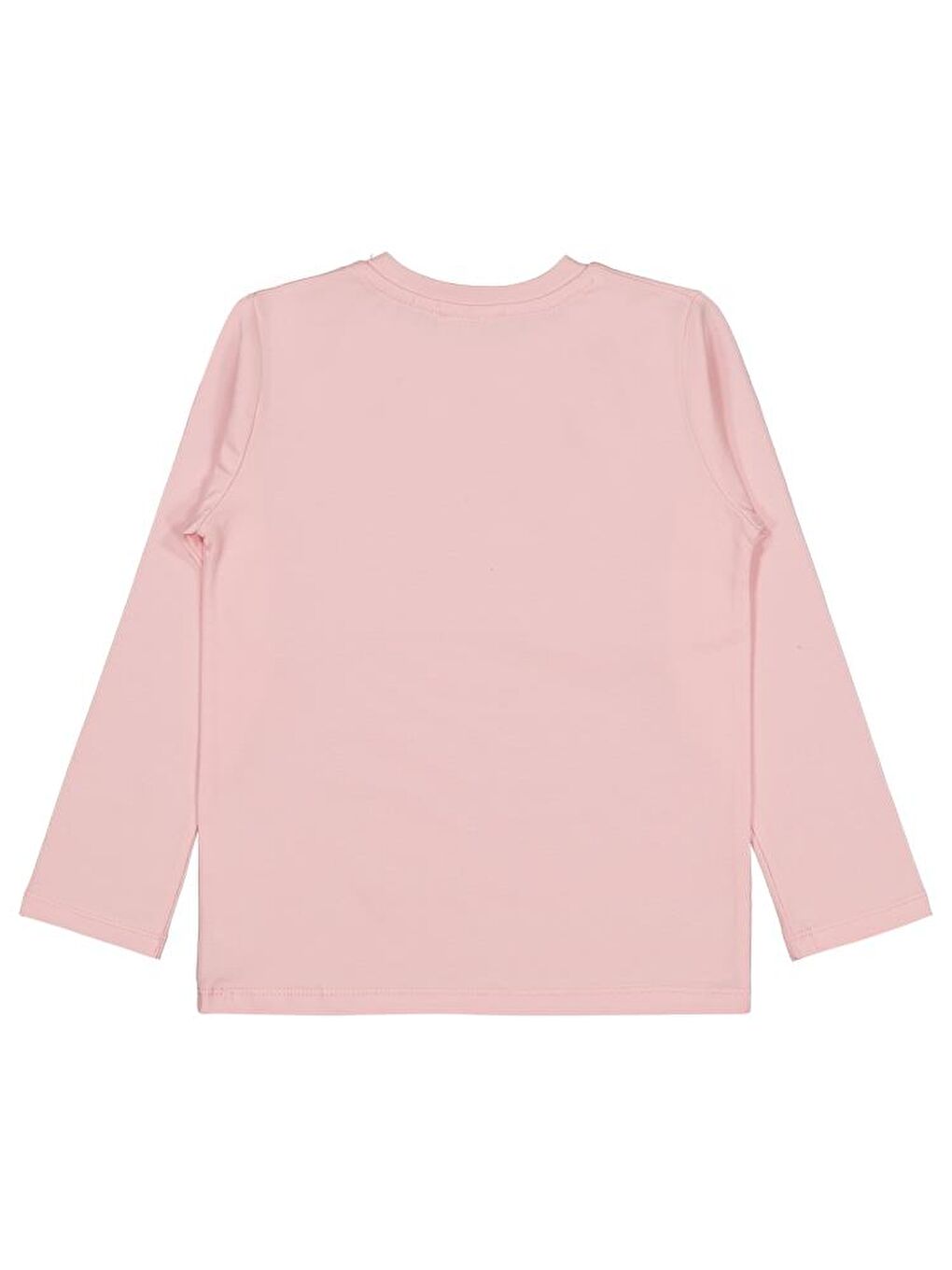 Pembe Girls Kalp Baskılı 6-9 Yaş Sweatshirt