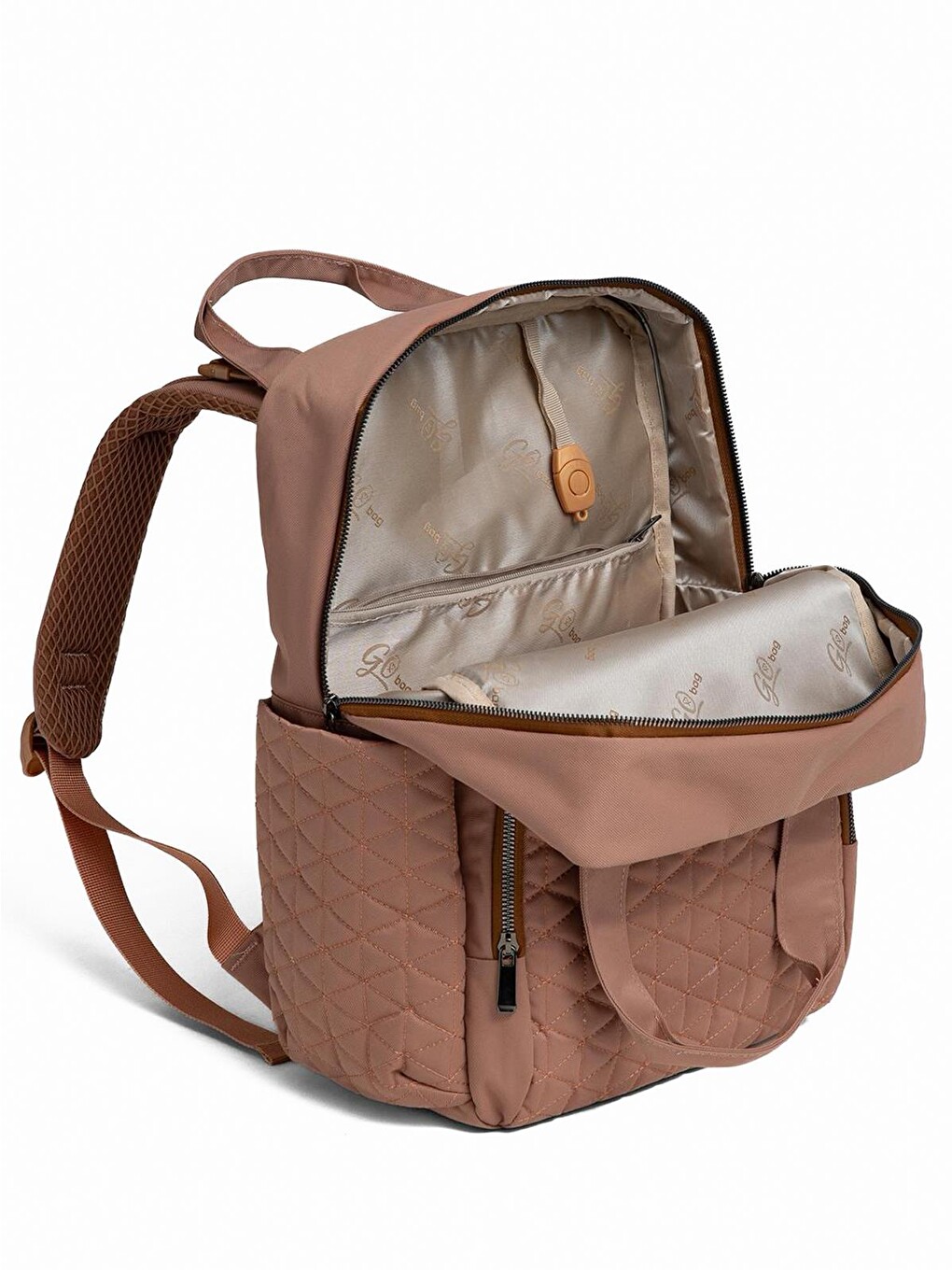 Go Bag Astoria Anne Bebek Bakım Çantası - Pudra-1