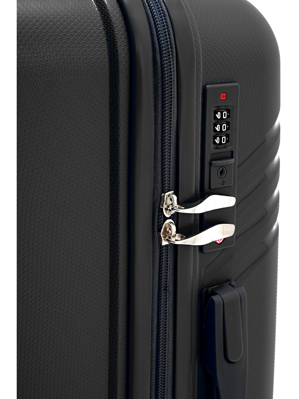 Siyah İthal Pp Urban Line Kabin Boy Valiz-3